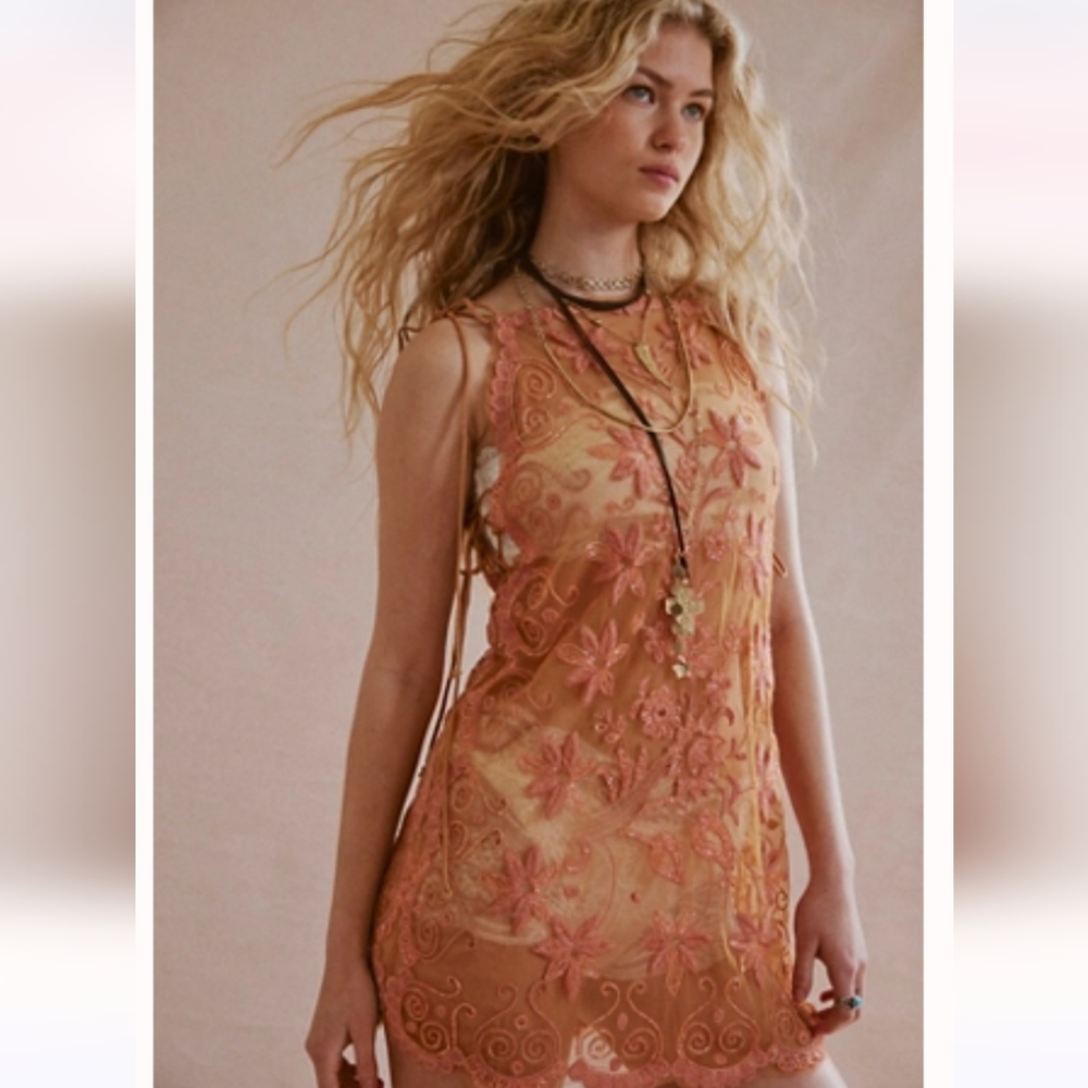 Free People Bali Sugar Coated Slip Nwt
